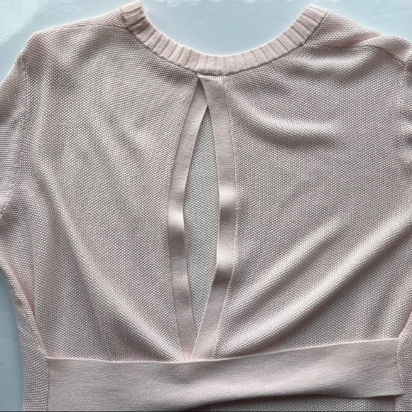 Lululemon Sincerely Yours Sweater / Size 10 / Pink Glow Cashlu Relaxed - Picture 7 of 10